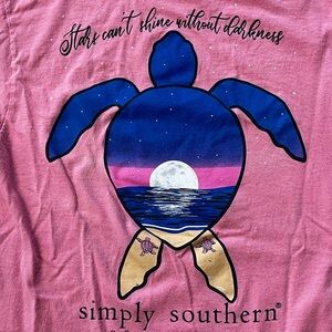 Simply Southern Pink Short Sleeve Tee